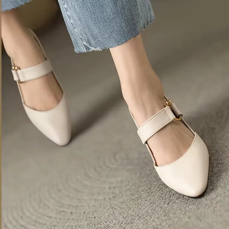 Vera Zala スリングバック パンプス