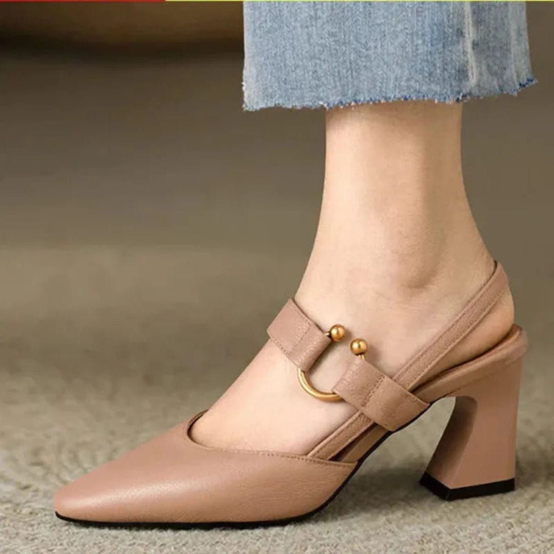 Vera Zala スリングバック パンプス