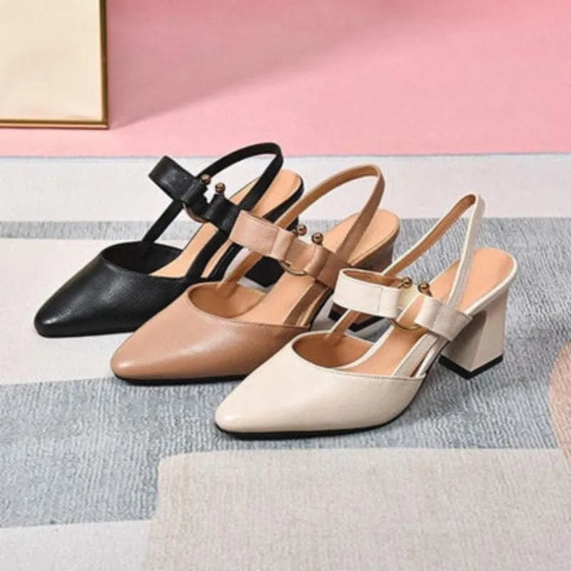 Vera Zala スリングバック パンプス