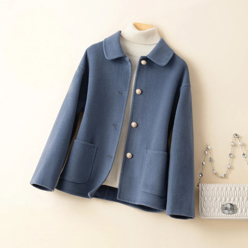 Vicky カシミヤ ショートコート