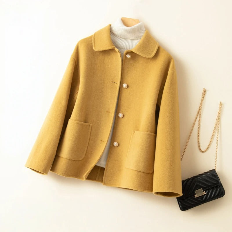 Vicky カシミヤ ショートコート